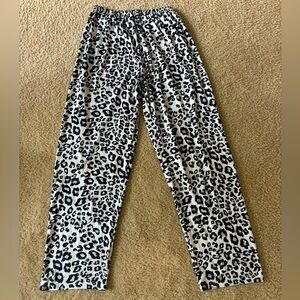 Leopard Print Pajama Pants